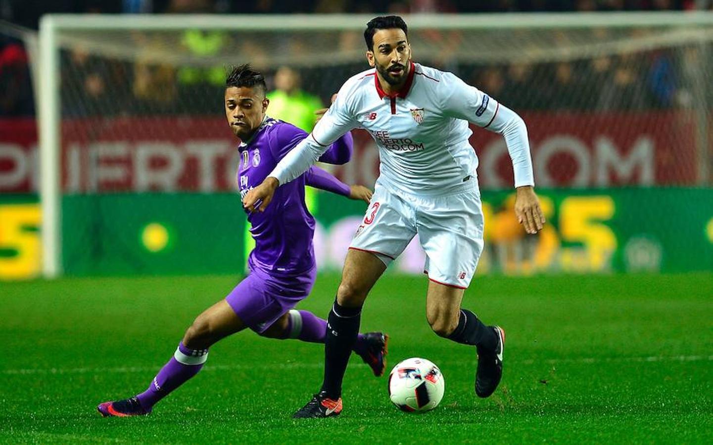 El Sevilla-Real Madrid, en imágenes