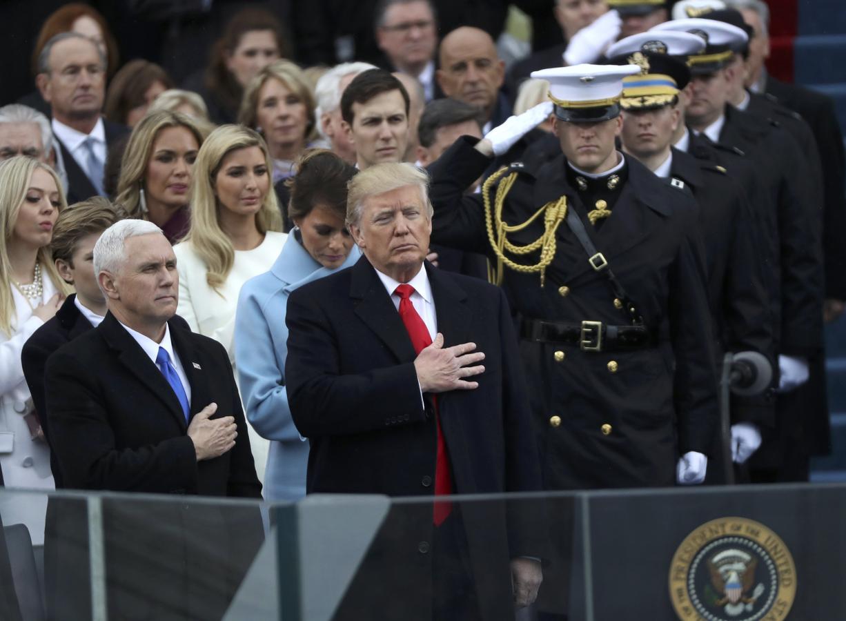 Donald Trump y su vicepresidente, Mike Pence.