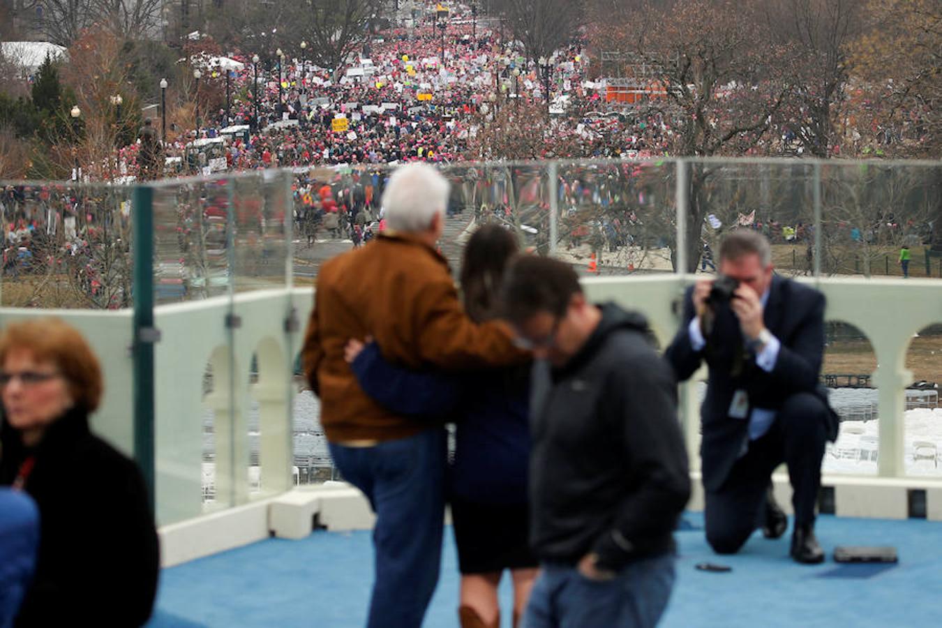 La Marcha de las Mujeres contra Trump, en imágenes