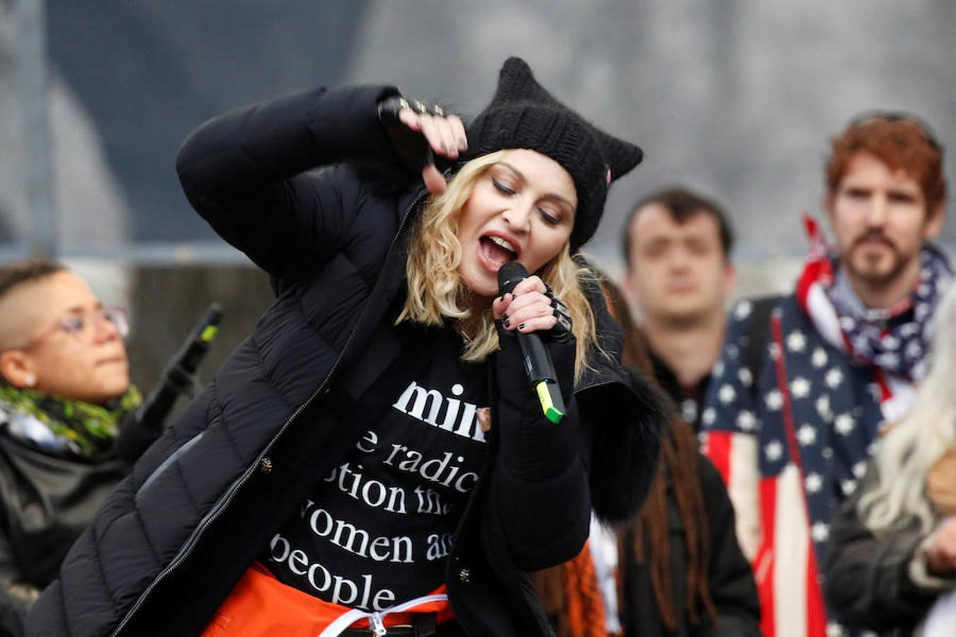 La Marcha de las Mujeres contra Trump, en imágenes