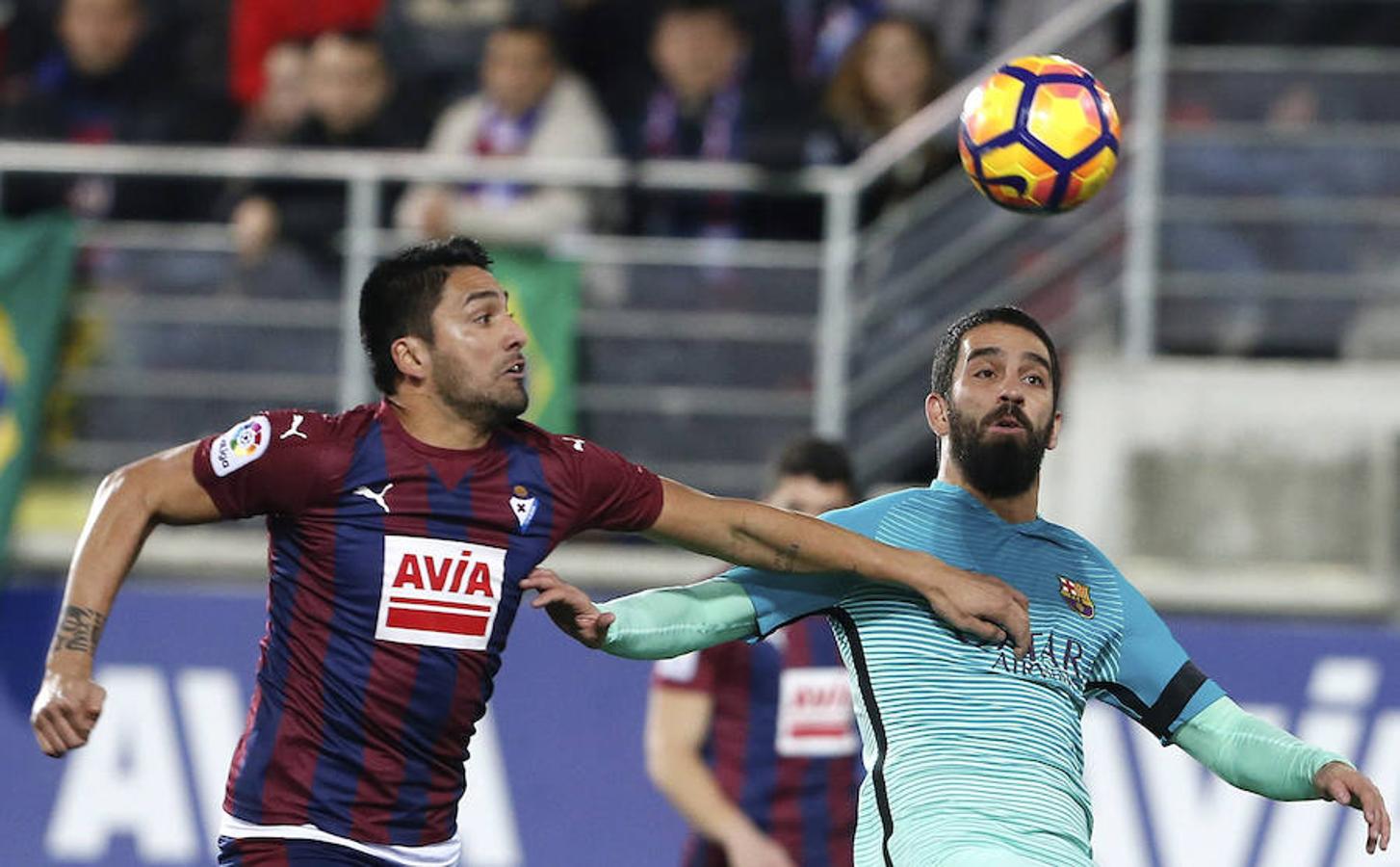 El Eibar-Barcelona, en imágenes