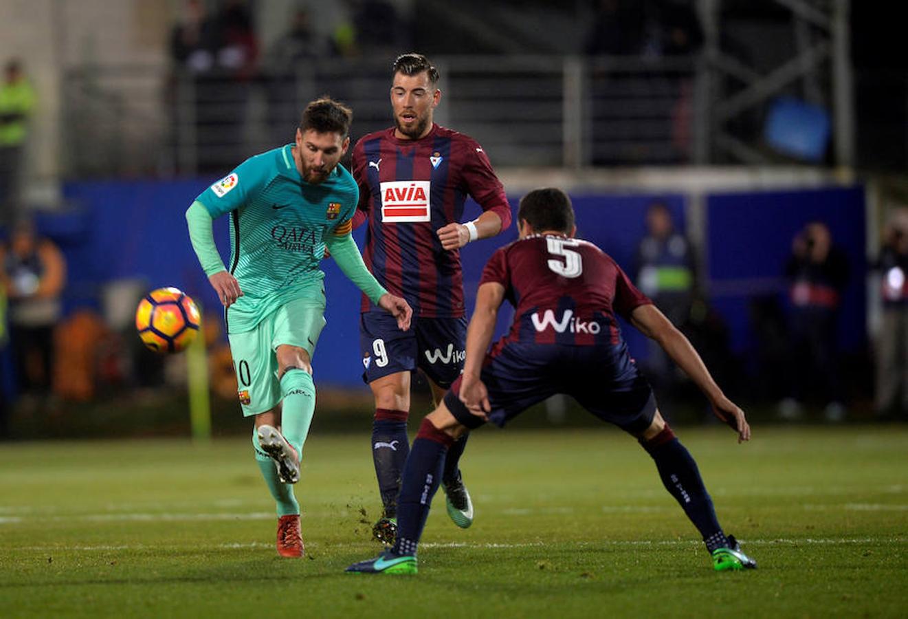 El Eibar-Barcelona, en imágenes