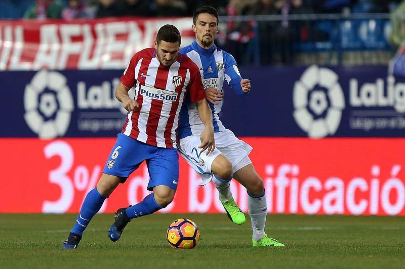 Las mejores imágenes de la victoria del Atlético ante el Leganés