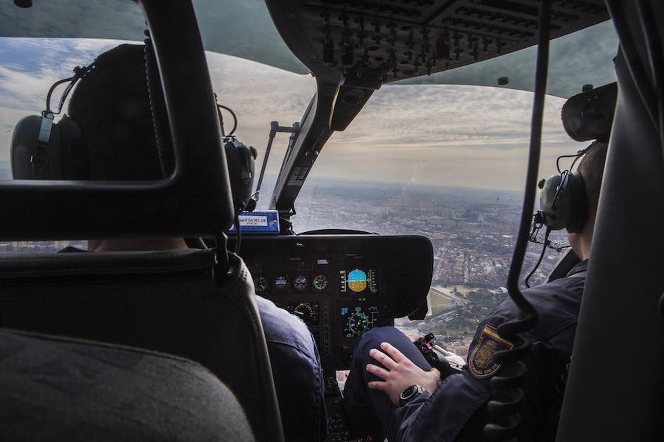 Vigilancia aérea día y noche