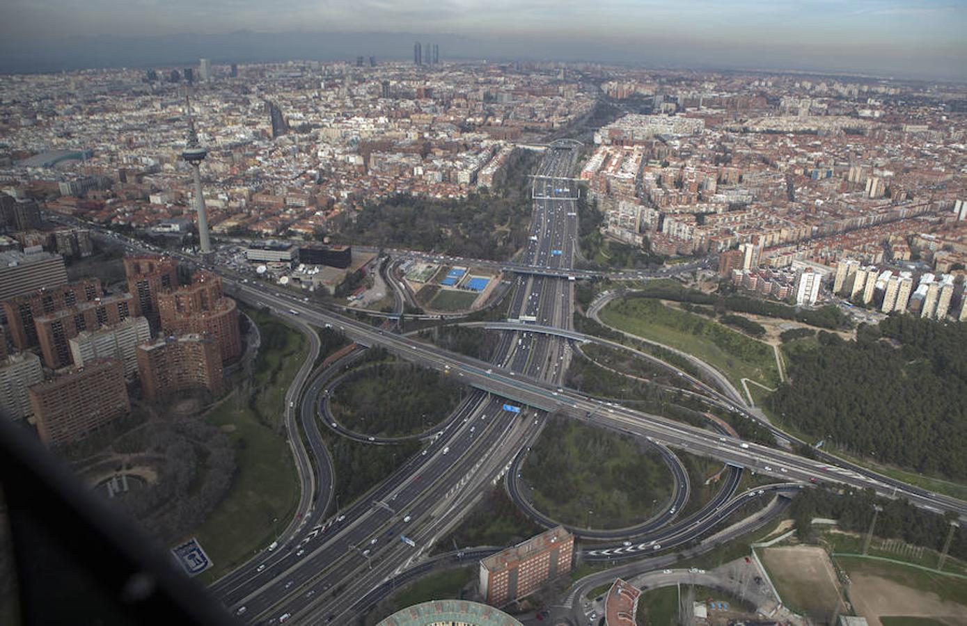 Vigilancia aérea día y noche