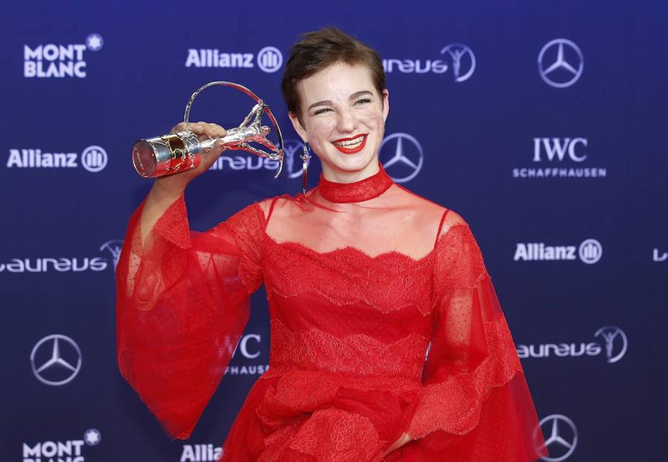 La italiana Beatrice Vio, premio al Mejor Deportista Discapacitado.