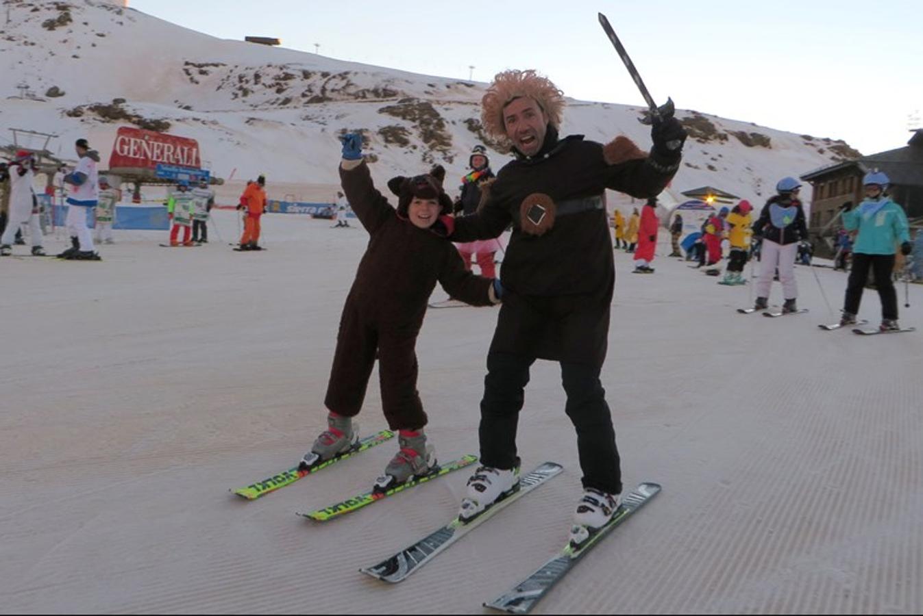 La nieve celebra su particular Carnaval