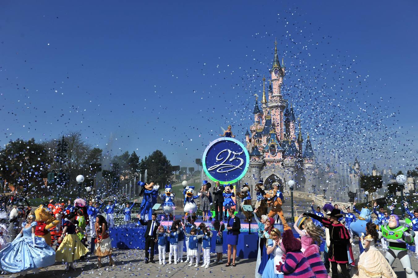 Disneyland Paris inicia la celebración de su 25 aniversario