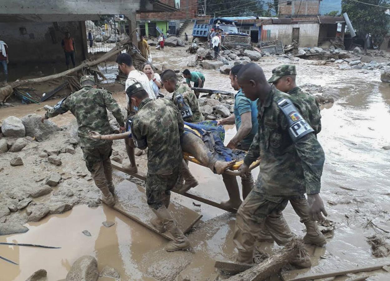 El desbordamiento de un río deja más de 150 muertos en Colombia