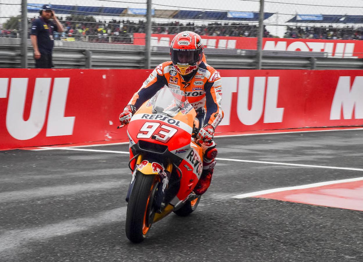 Cuarta pole consecutiva para Márquez en Argentina