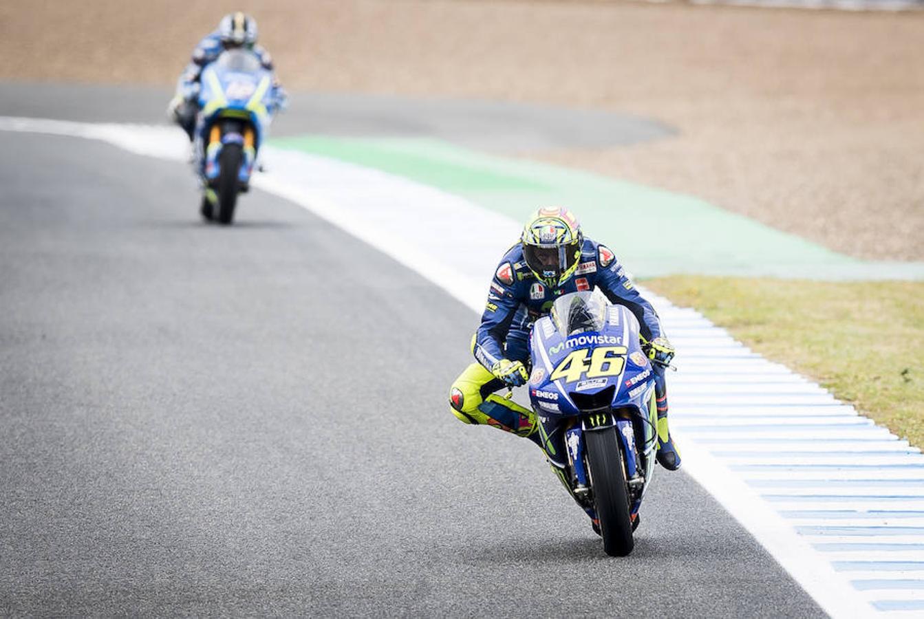 Primera jornada de entrenamientos en Jerez