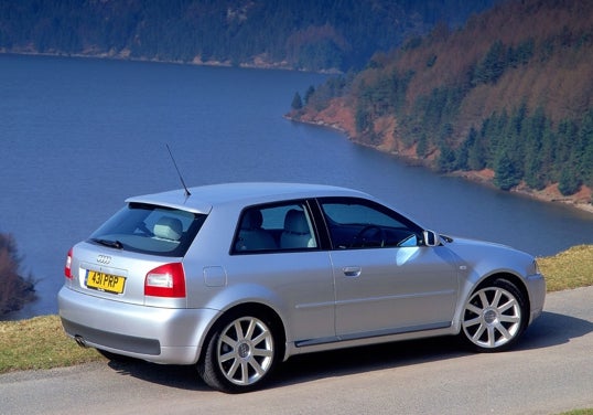 El S3 con 225 CV y tracción Quattro, de 2002, la versión más deportiva, y codiciada, de la primera generación