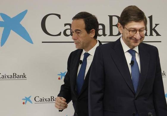 El presidente y el consejero delegado de CaixaBank