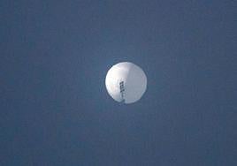 Imagen del artefacto descubierto este pasado miércoles sobre Montana