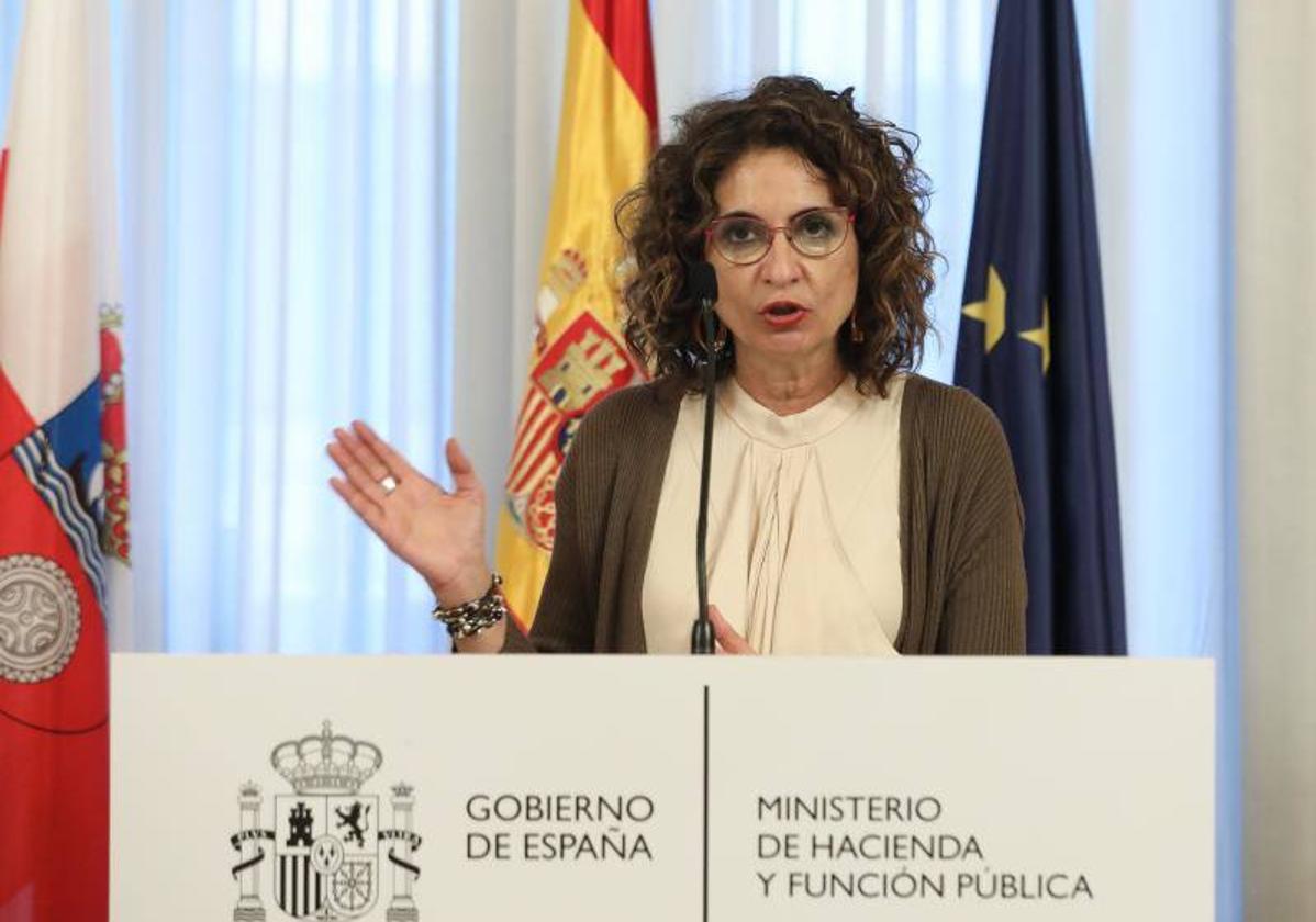 La ministra de Hacienda, María Jesús Montero