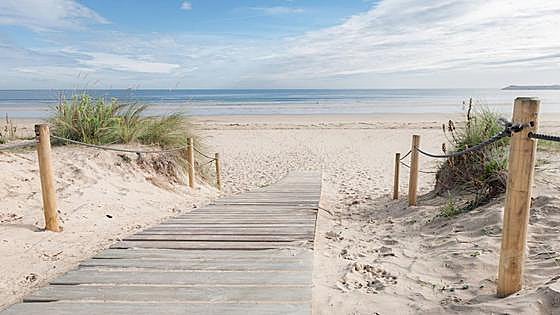 El riesgo de que desaparezca una playa