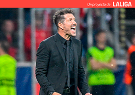 Venir, ver, vencer y volver para hacerlo otra vez: la historia de Diego Simeone que simboliza los valores de LaLiga