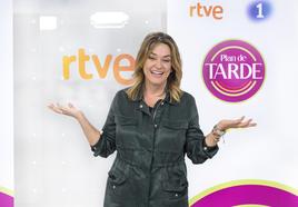 Toñi Moreno, en una imagen promocional de 'Plan de tarde', el nuevo programa que presenta los domingos en La 1 de TVE