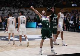 El matagigantes Unicaja también puede con el Madrid