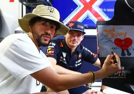 Bad Bunny, en el Gran Premio de F1 de Miami.