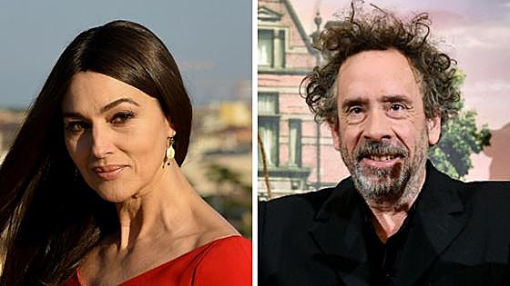 Monica Bellucci y Tim Burton, nueva pareja sorpresa de paseo por París