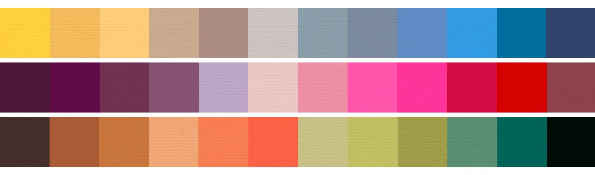 El Pantone de la moda española