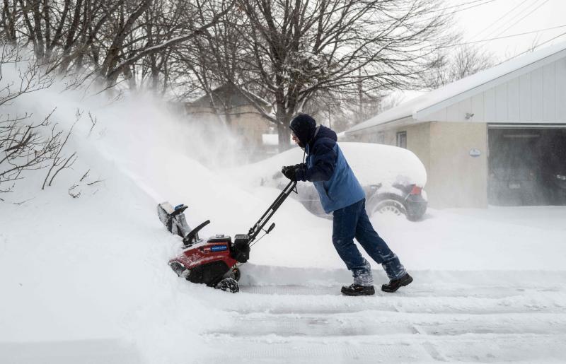 Un temporal de frío y nieve congela el norte de EE UU