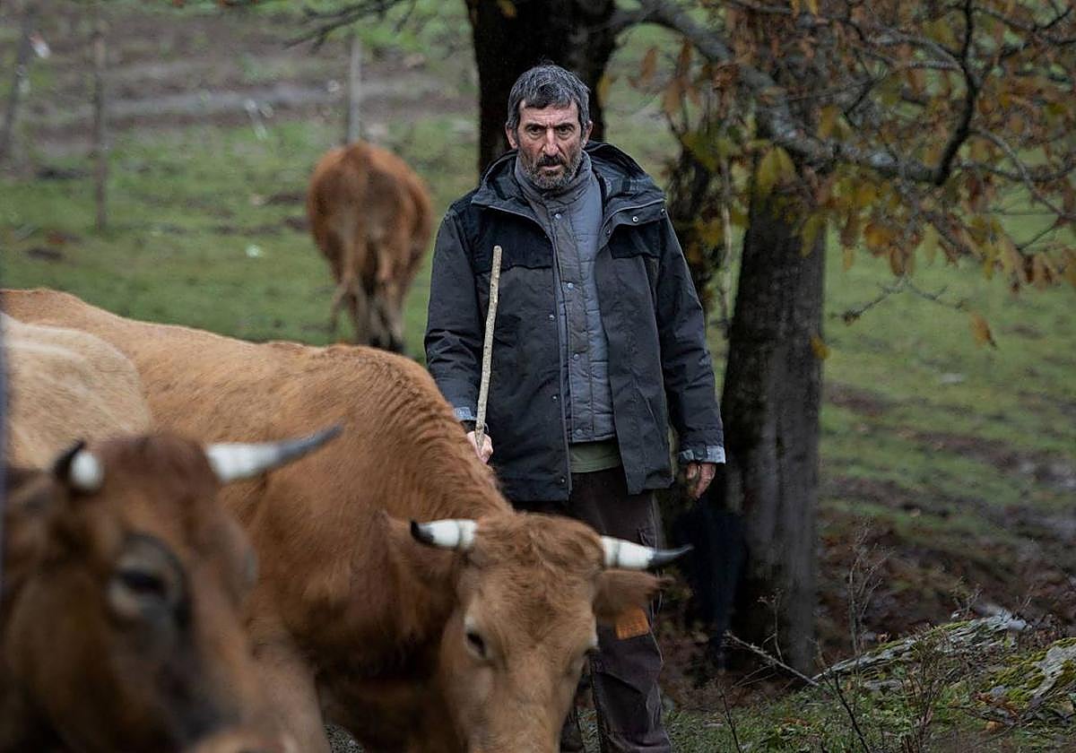 Luis Zahera ganó un Goya por su papel en 'As bestas'.