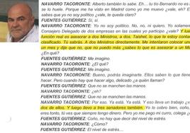 El 'mediador' se jactaba de sus contactos con dos ministros, tres senadores y el presidente canario