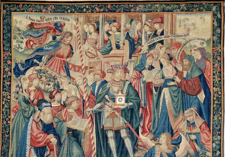 Cultura adquiere un raro tapiz del siglo XVI por un millón de euros