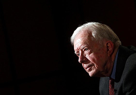 El expresidente estadounidense Jimmy Carter.