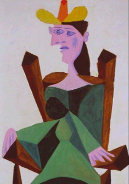 Imagen - 'Mujer sentada en una silla'