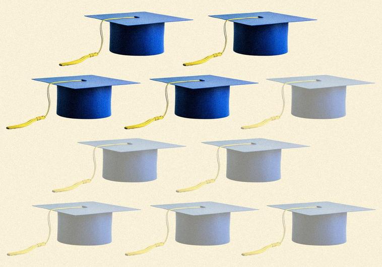 Solo cuatro de cada diez universitarios terminan la carrera sin perder cursos
