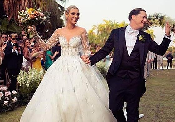 Cónclave de famosos en la boda de Lele Pons, sobrina de Chayanne