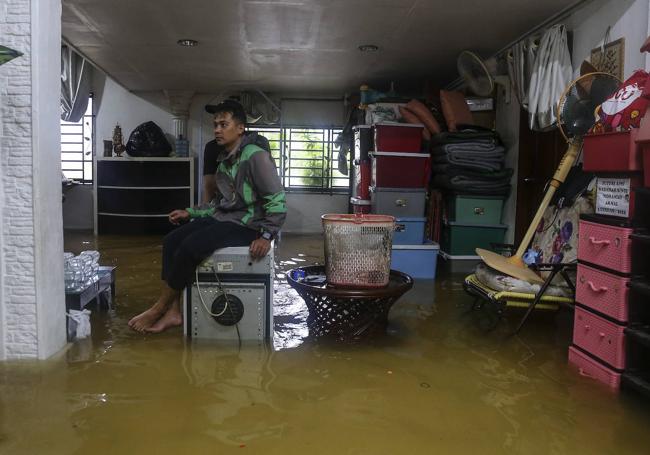 51.200 personas han sido evacuados de sus viviendas parcialmente inundadas