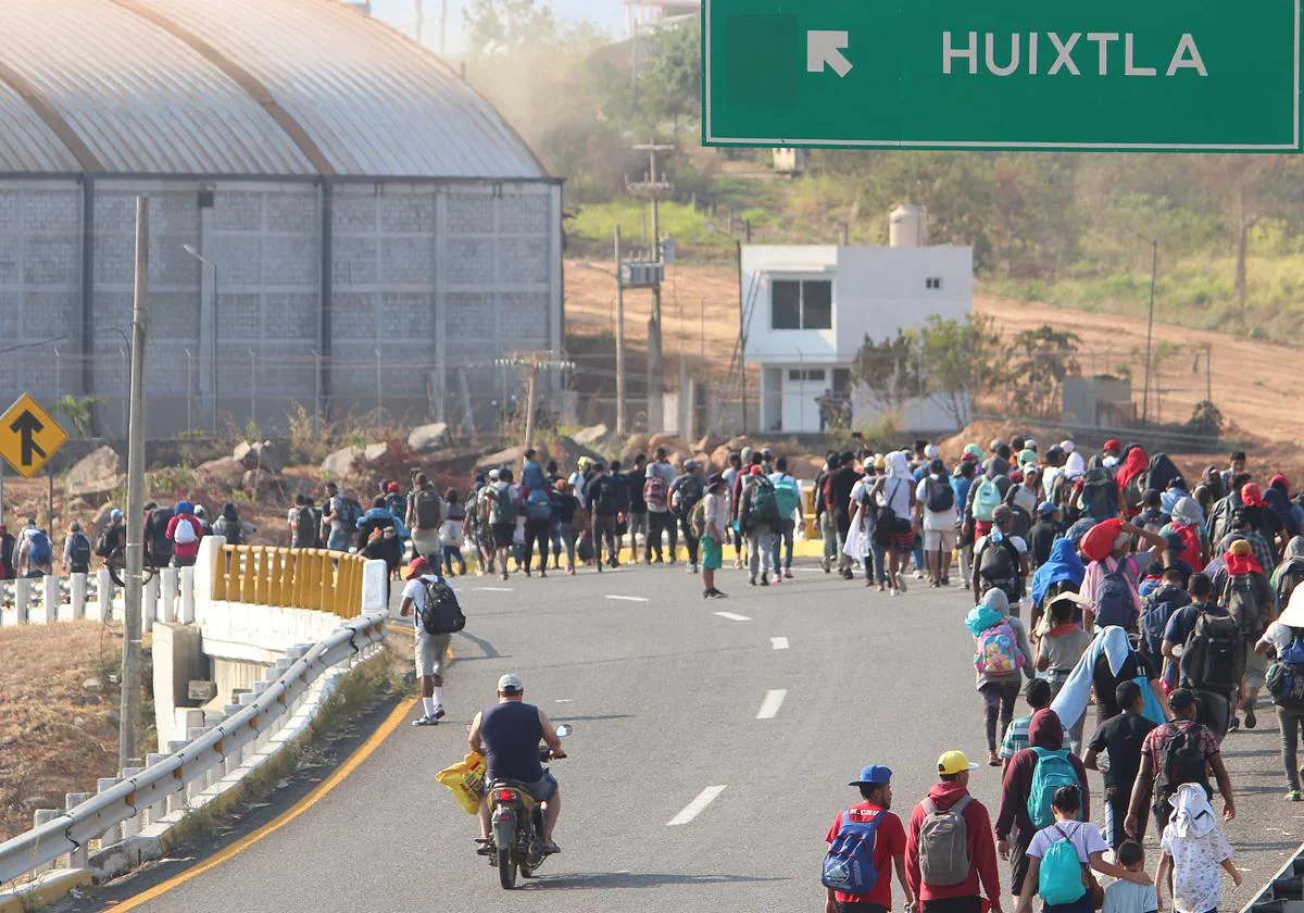 M xico enfrenta la mayor oleada de inmigrantes con destino a EE UU