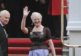 La reina Margarita de Dinamarca, en un acto oficial el verano pasado.