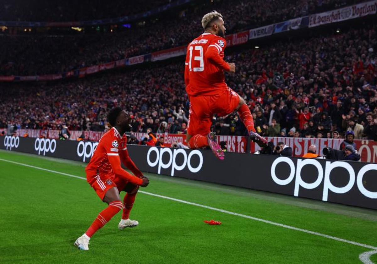 Eric Maxim Choupo-Moting celebra su gol ante el PSG