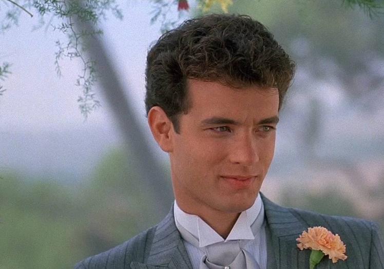 Hanks, in 'Bachelor Party'.