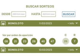 Polémica en la Bonoloto tras salir una combinación casi idéntica con 48 horas de diferencia