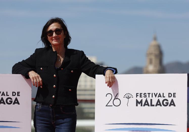 Sílvia Munt en el Festival de Málaga.