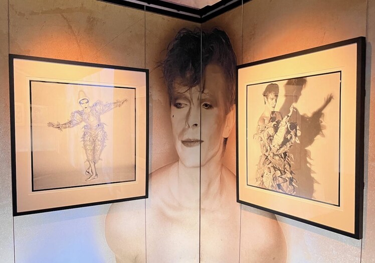 Uno de los espacio de la mueetra 'Bowie Taken Duffy'