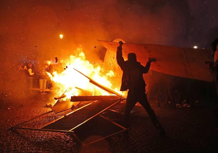 Protestas en Francia.