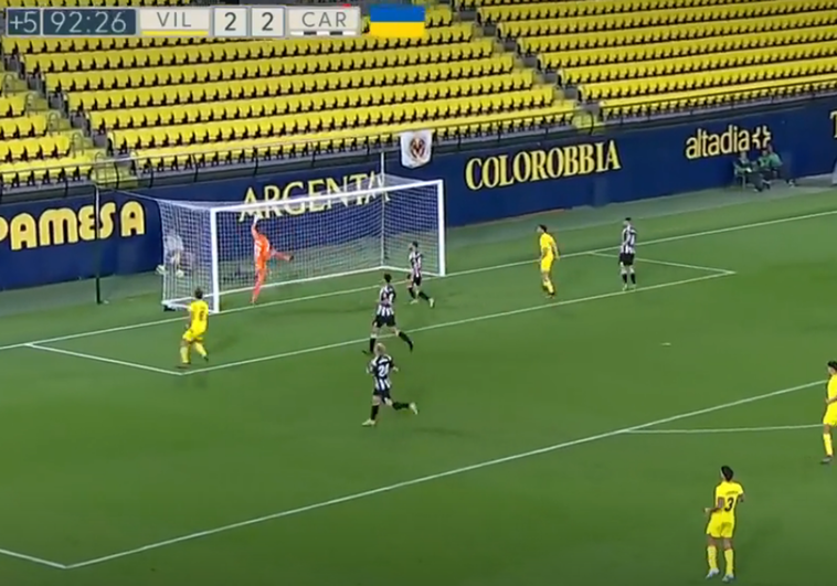 El Villarreal B golea al Cartagena con tres tantos en el descuento