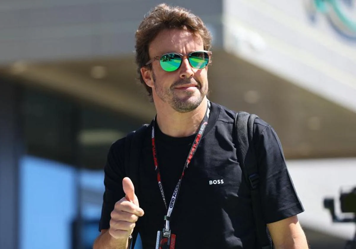 Fernando Alonso, durante el Gran Premio de Arabia Saudí