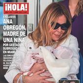 Ana Obregón, tras ser madre de una niña por gestación subrogada: «He vuelto a vivir»