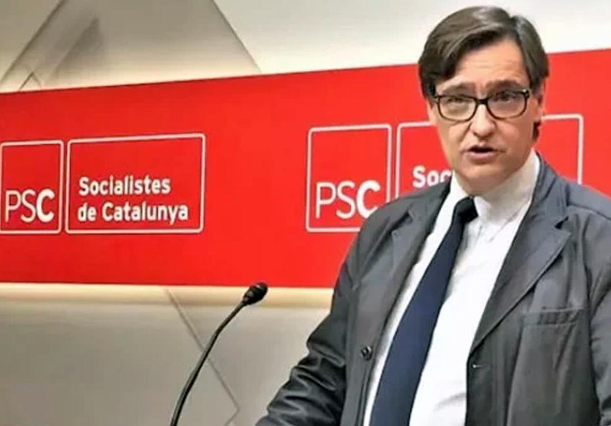 Salvador Illa, líder del PSC.