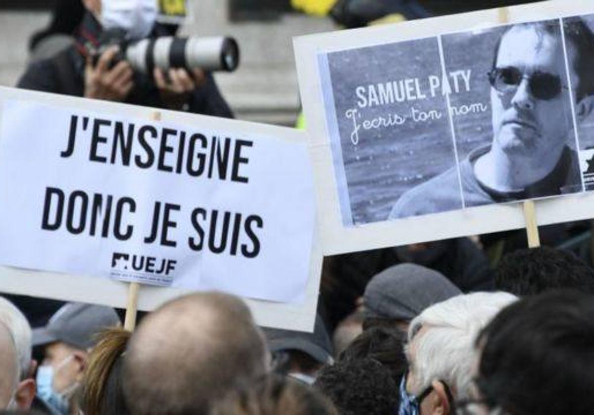 Francia actuará contra los seis menores implicados en la decapitación de un profesor