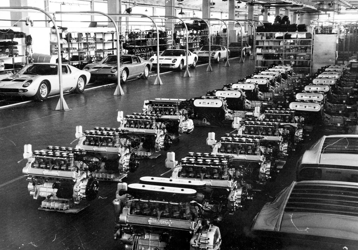 Automobili Lamborghini: 60 años de la fábrica y la producción