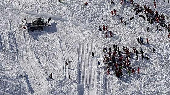 Cinco personas mueren en una avalancha en los Alpes franceses
